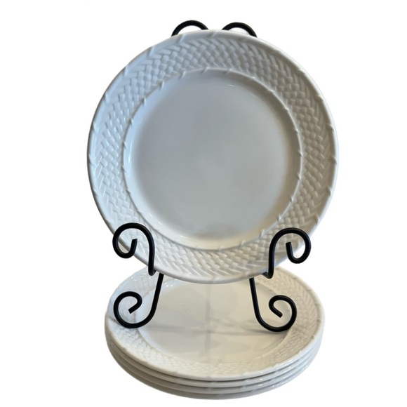 Ralph Lauren China Wicker Basket Salad Plate - Picture 8 of 16